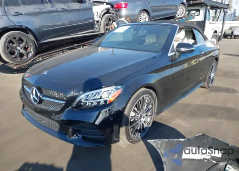 2021 Mercedes-Benz C 300 Cabriolet из США, поврежденный, VIN W1KWK8DB2MG049685